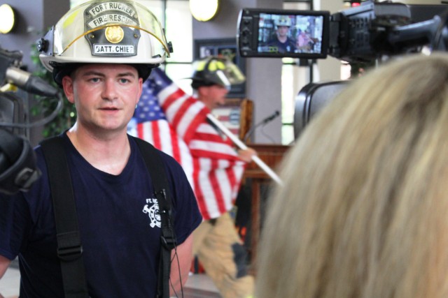 Fort Rucker firefighters take lead in honoring fallen of 9/11