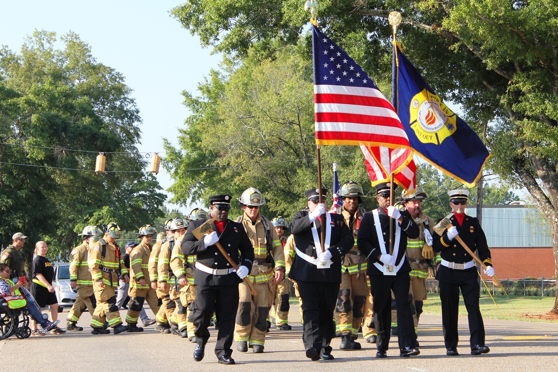 Fort Rucker firefighters take lead in honoring fallen of 9/11 Article