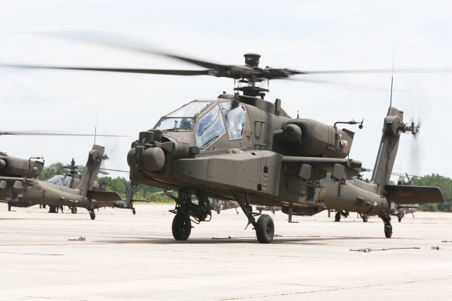 82nd CAB receives its first Apache AH-64E Guardian