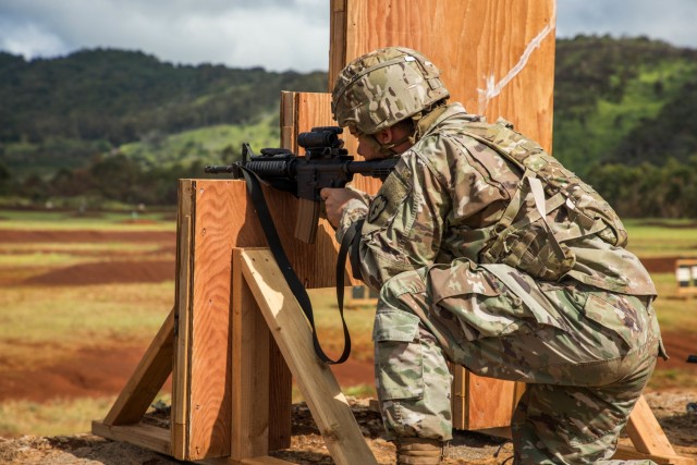 soldier shooting rifle qualification