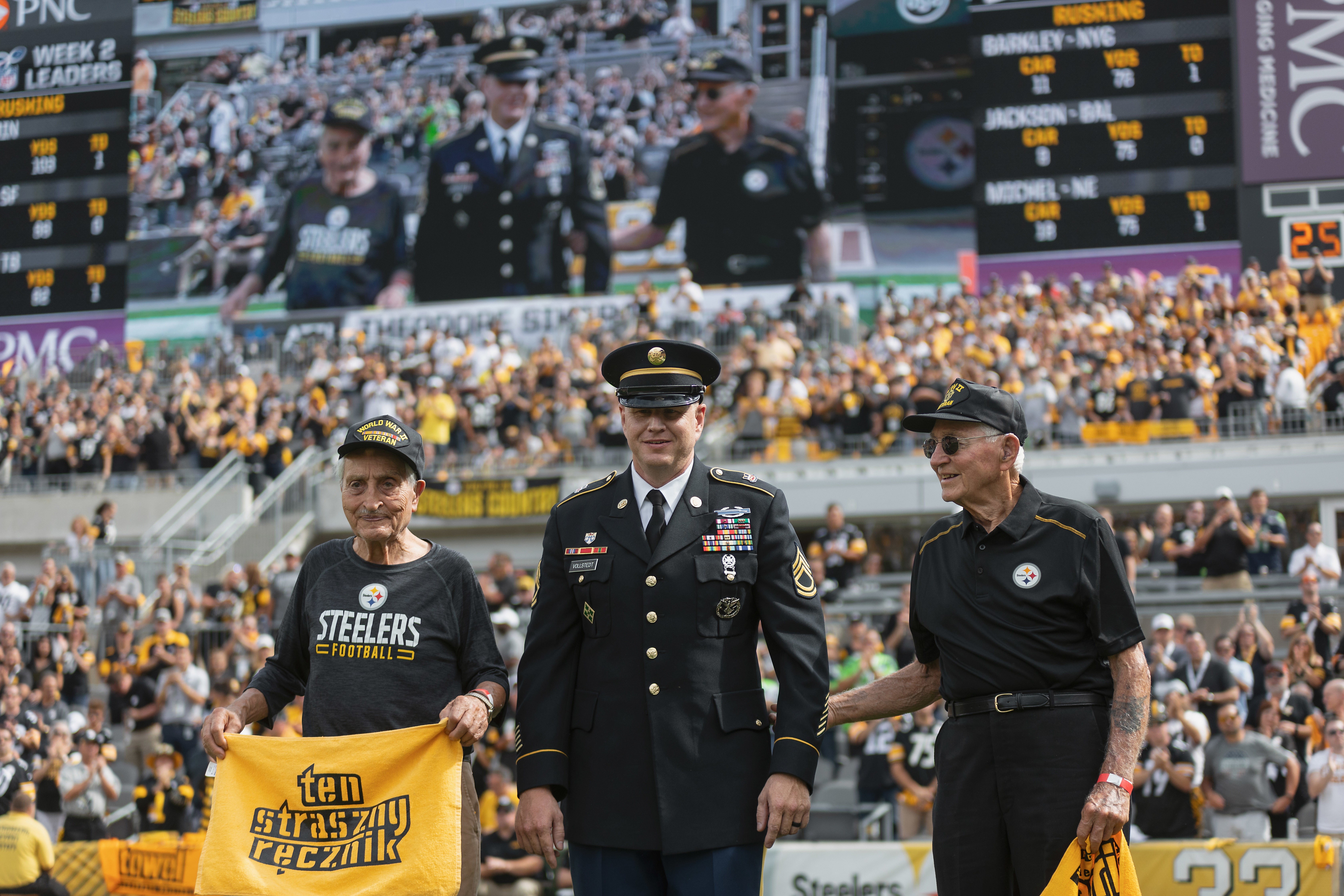 Vietnam vet, former Steeler shares lessons with Guard