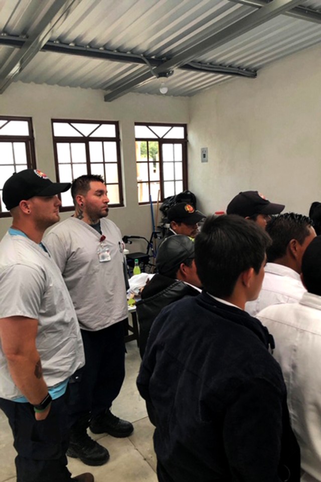 Tooele Army Depot firefighters volunteer personal time, talents in Guatemala