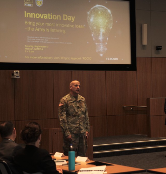 Army holds Innovation Day to turn pitches into prototypes