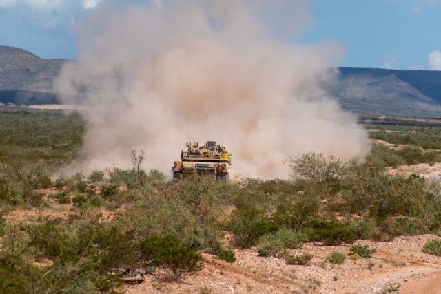 Army National Guard team conducts Combined Arms Live-Fire Exercise