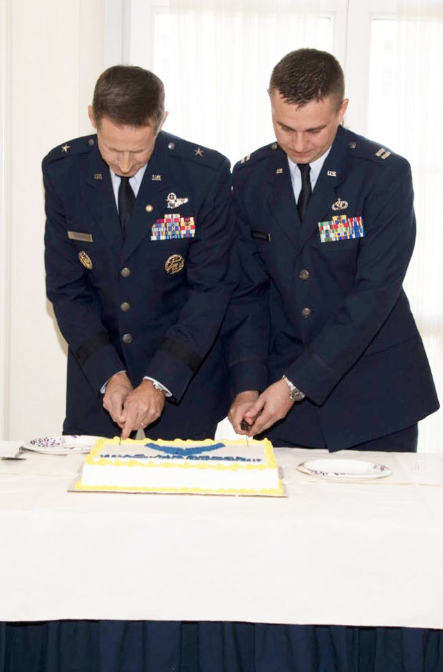 Marshall Center Airmen Celebrate U.S. Air Force's 72nd Birthday