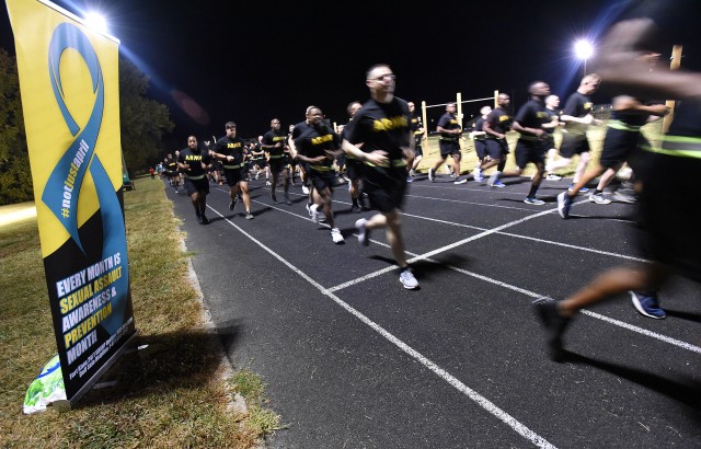 Fort Knox commands kick off weeklong 'Walking for 7,623+' sexual assault event