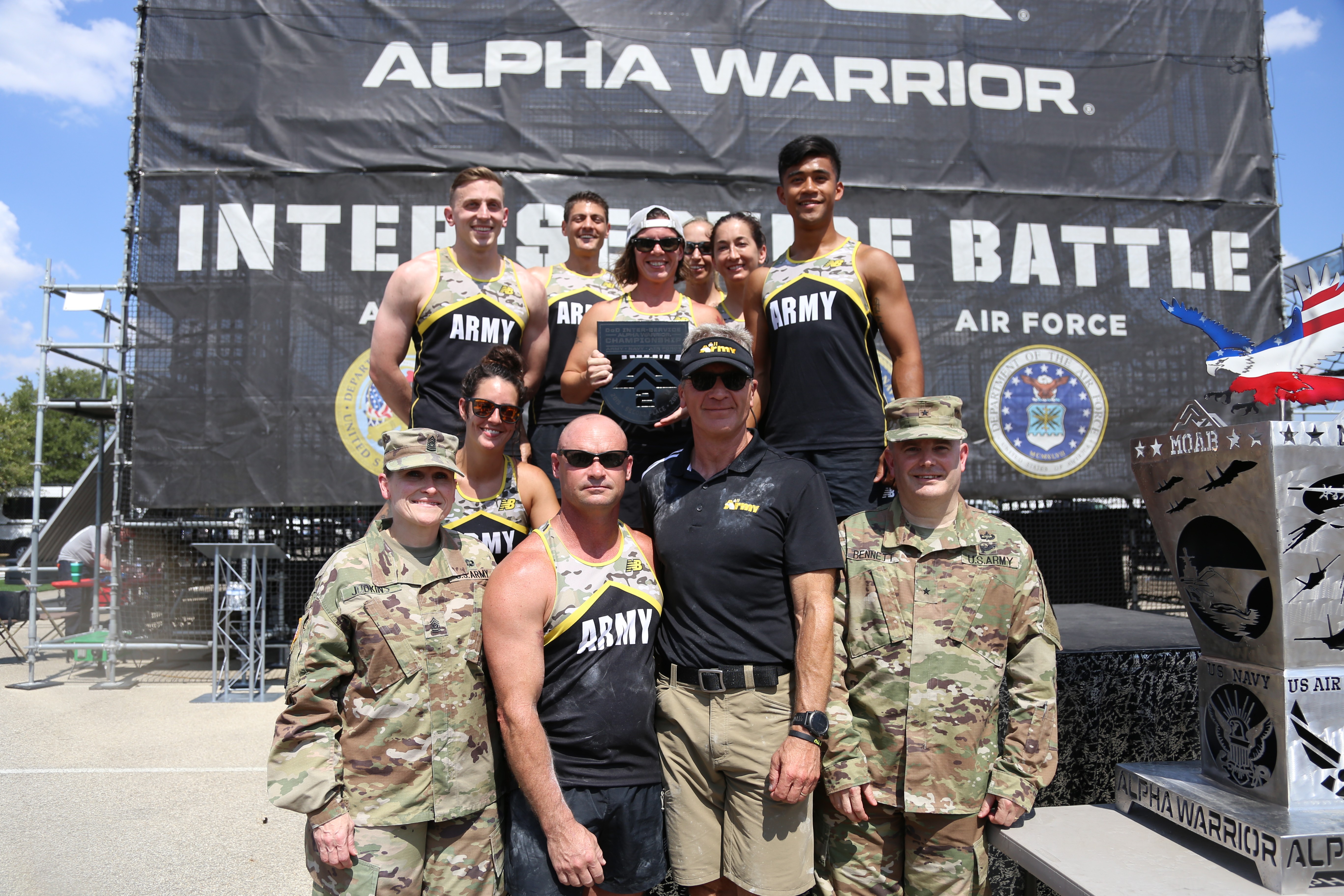 Inaugural All-Army Alpha Warrior team wins second place at inter