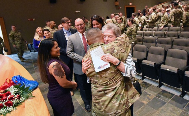 Health communities welcome new senior enlisted advisor to MEDDAC, IRAHC during fall ceremony