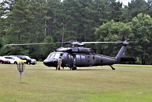 UH-60 Black Hawk training operations at Fort McCoy