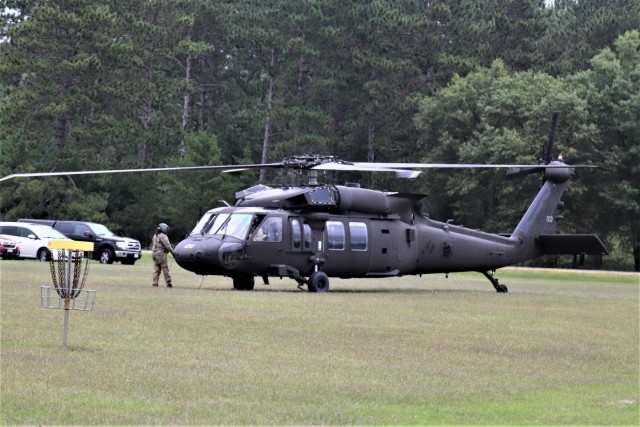 UH-60 Black Hawk training operations at Fort McCoy