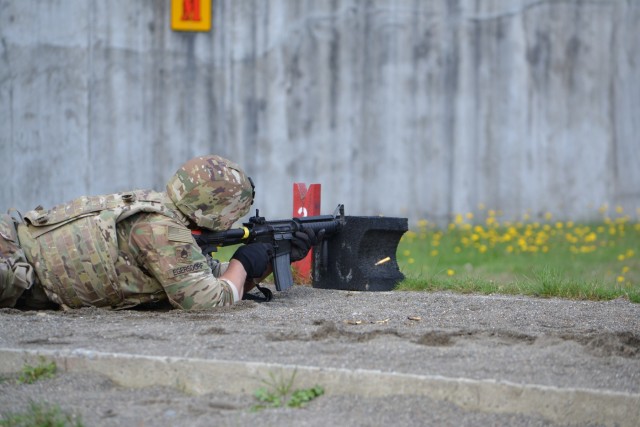 Aiming to win at the 2019 Army Best Medic Competition