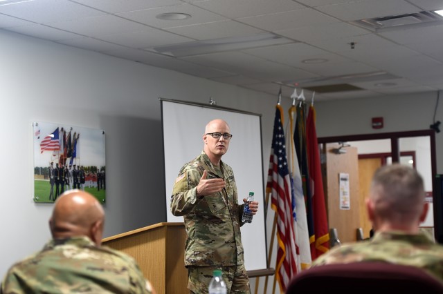 Army active component and Army Reserve command teams train and integrate to support readiness within multi-component partnership