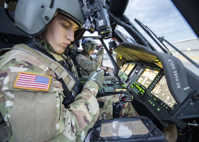 Army conducts Initial Operational Test of modernized UH--60V Black Hawk helicopter digital cockpit
