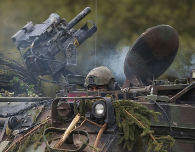 Soldier in Europe