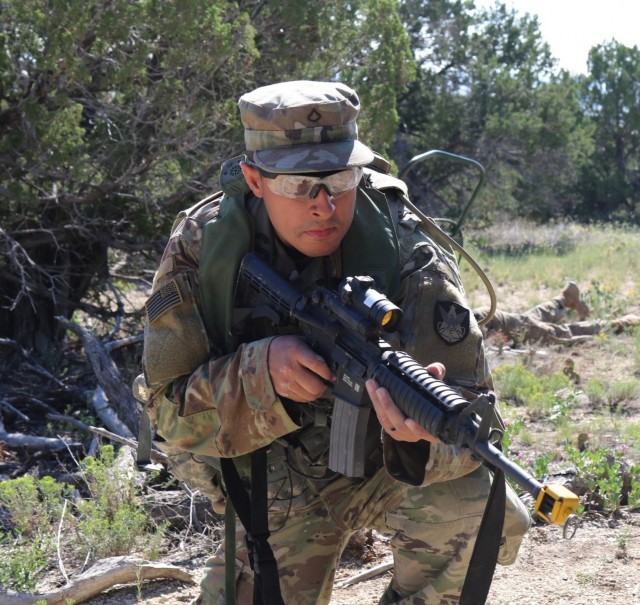 Pfc Jose Garcia participates in FTX