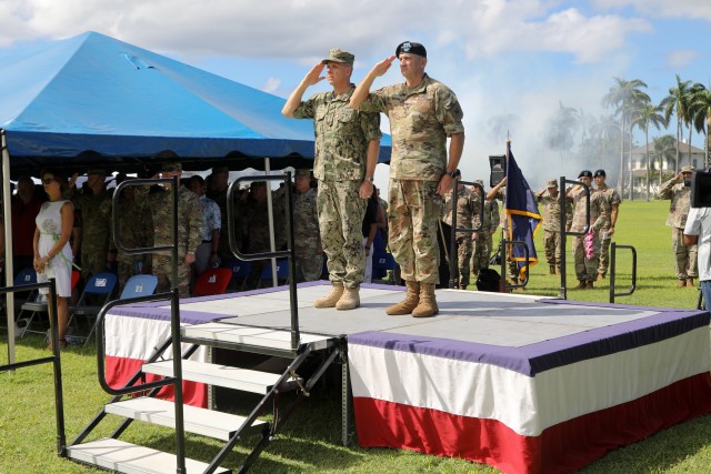 U.S. Army Pacific Bids Aloha to Commanding General Robert Brown