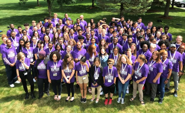 2019 Youth Leadership Forum participants