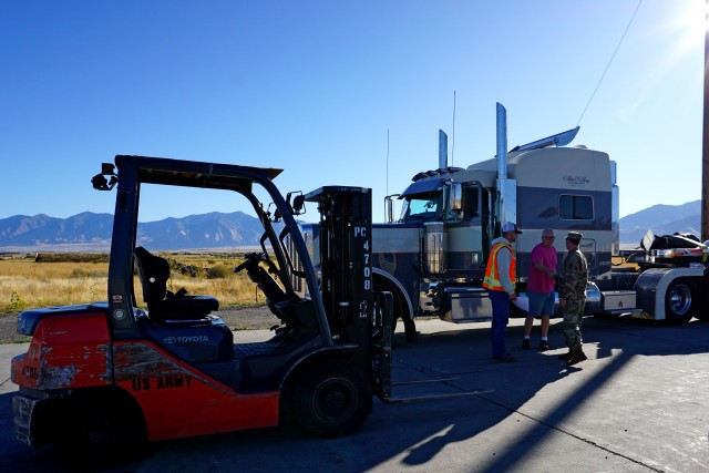 TEAD, commercial carriers exceed expectations during munitions surge exercise