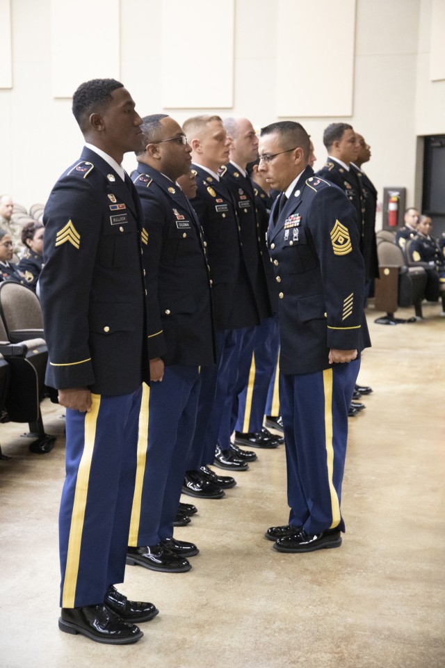 1st TSC hosts NCO induction ceremony and symposium