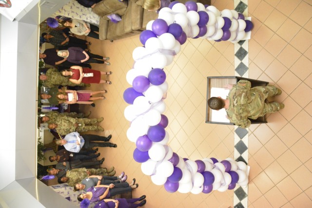 USAG Italy observes start of Domestic Violence Awareness Month