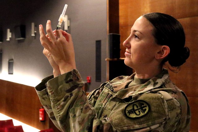 4th CAB fights the flu in Germany