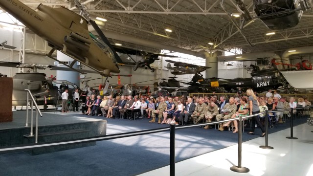 Army Aviation Museum event honoring the 2019 White House Historical Association Christmas Ornament