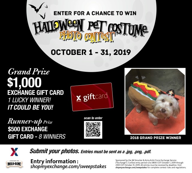 Exchange seeks best pet costumes in Halloween photo contest