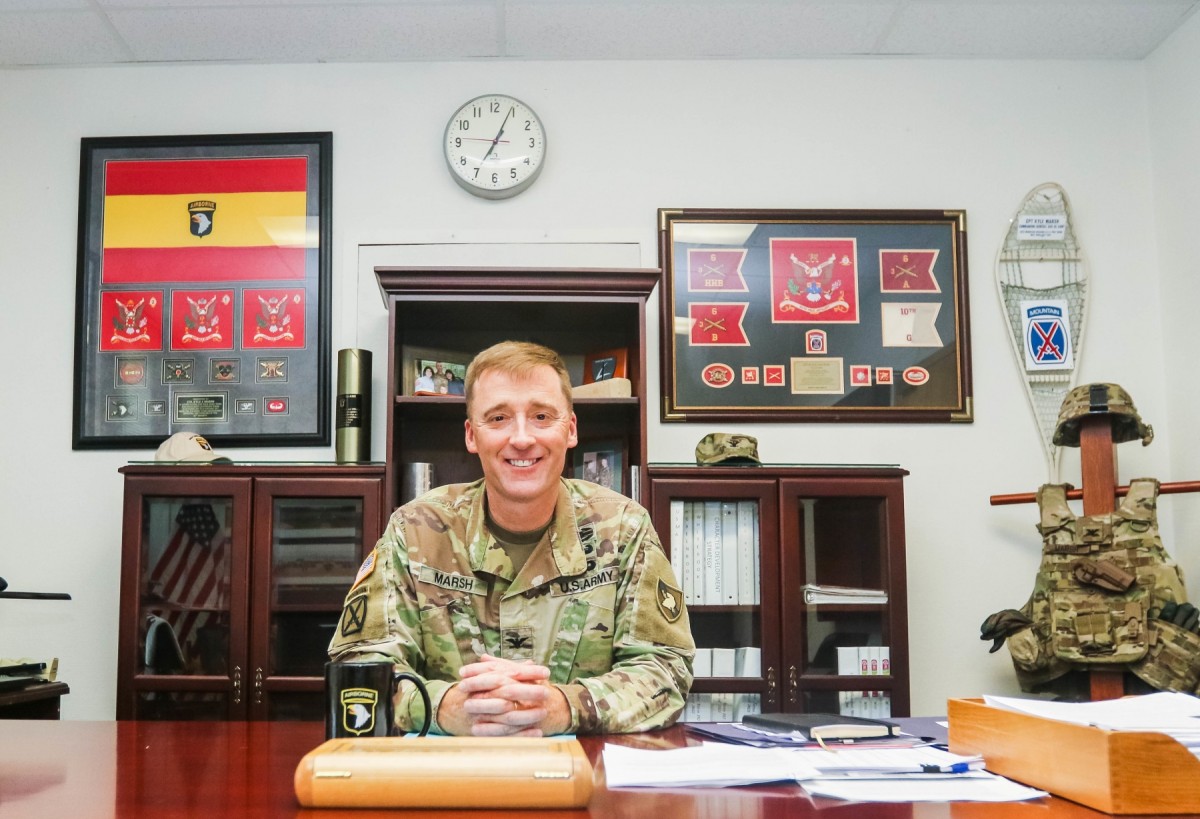 Col. Kyle Marsh, USMA Class of 1992, returns as Brigade Tactical