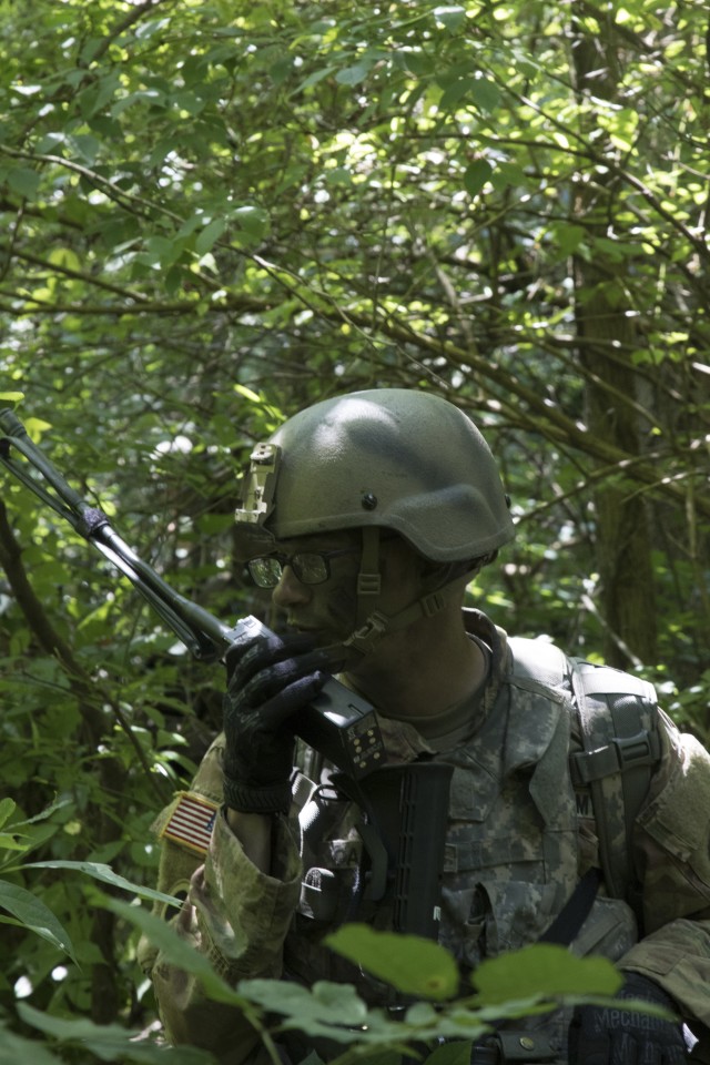 Ohio Army National Guard's Infantry Regiment tackles combat during training