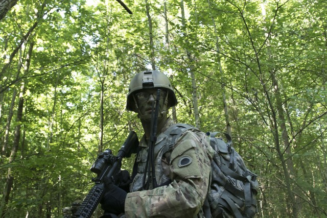 Ohio Army National Guard's Infantry Regiment tackles combat during training