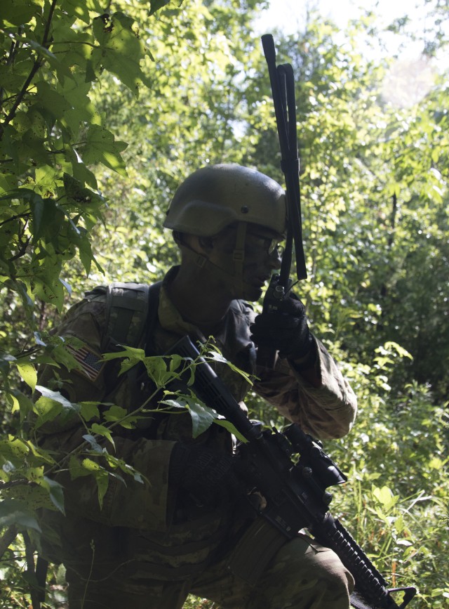 Ohio Army National Guard's Infantry Regiment tackles combat during training