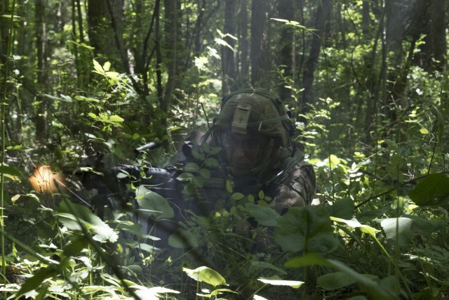 Ohio Army National Guard's Infantry Regiment tackles combat during training