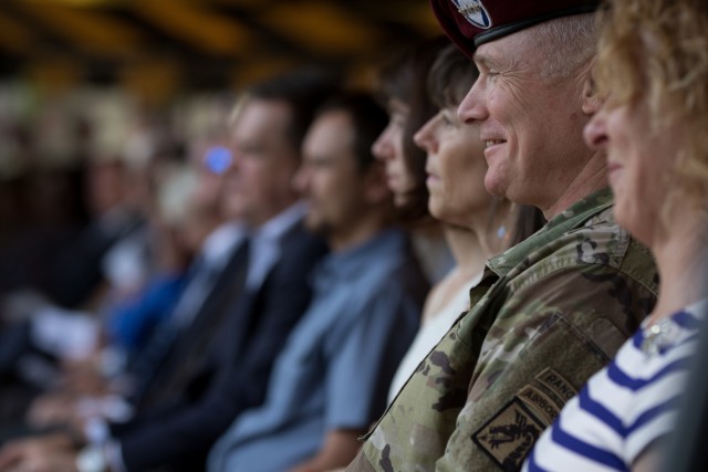 XVIII Airborne Corps hosts change of command, welcomes familiar Fort Bragg leader to the helm