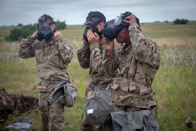 'Muleskinners' Prepare to Support the Line at NTC