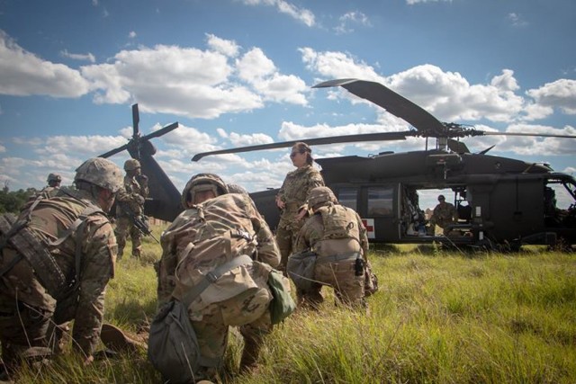 'Muleskinners' Prepare to Support the Line at NTC