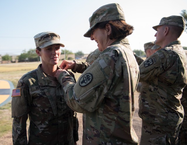 Badge presentation