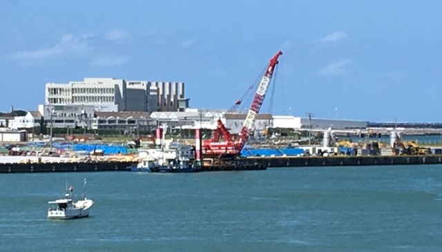 Naha port undergoes first dredging in 30 years