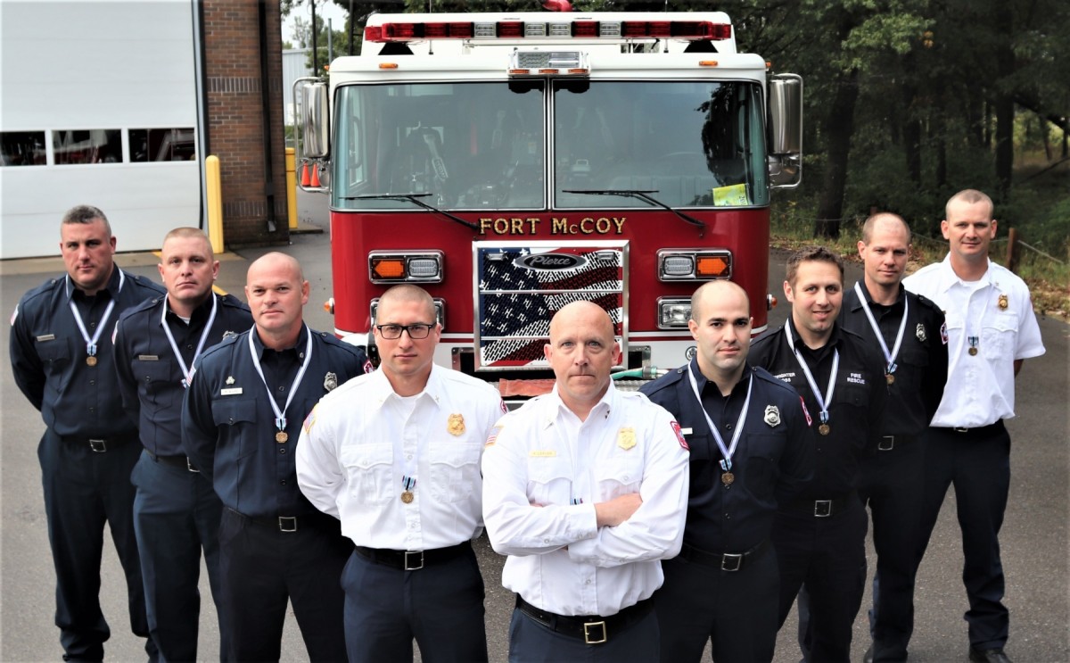 Fort McCoy firefighters receive humanitarian awards for 2018 flood ...