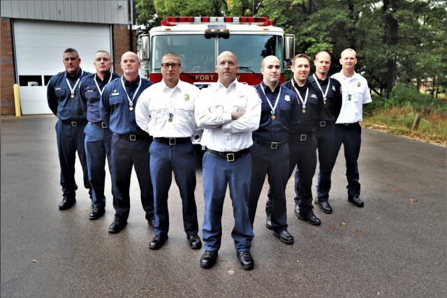 Fort McCoy firefighters receive humanitarian awards for 2018 flood response in local communities