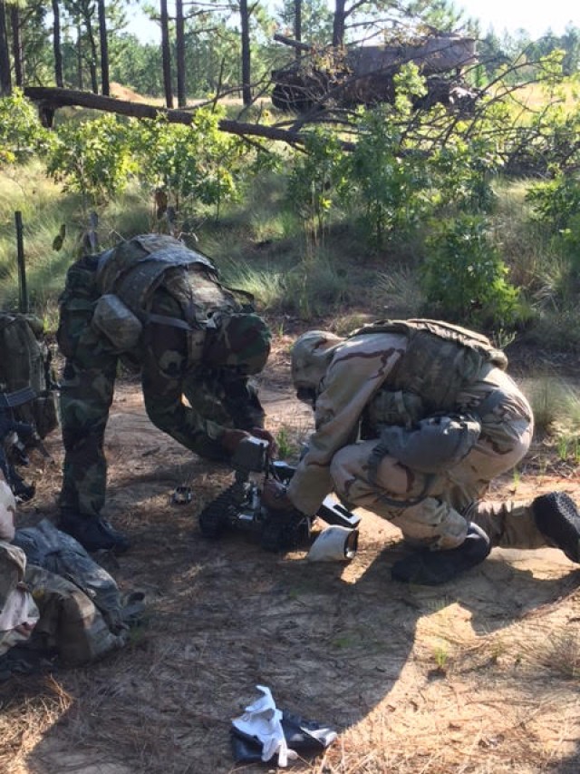 82nd Airborne tests new portable robot for individual Soldiers