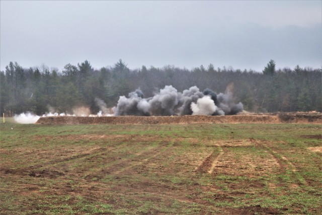 89B Ammunition Supply Course students complete demolition training at Fort McCoy