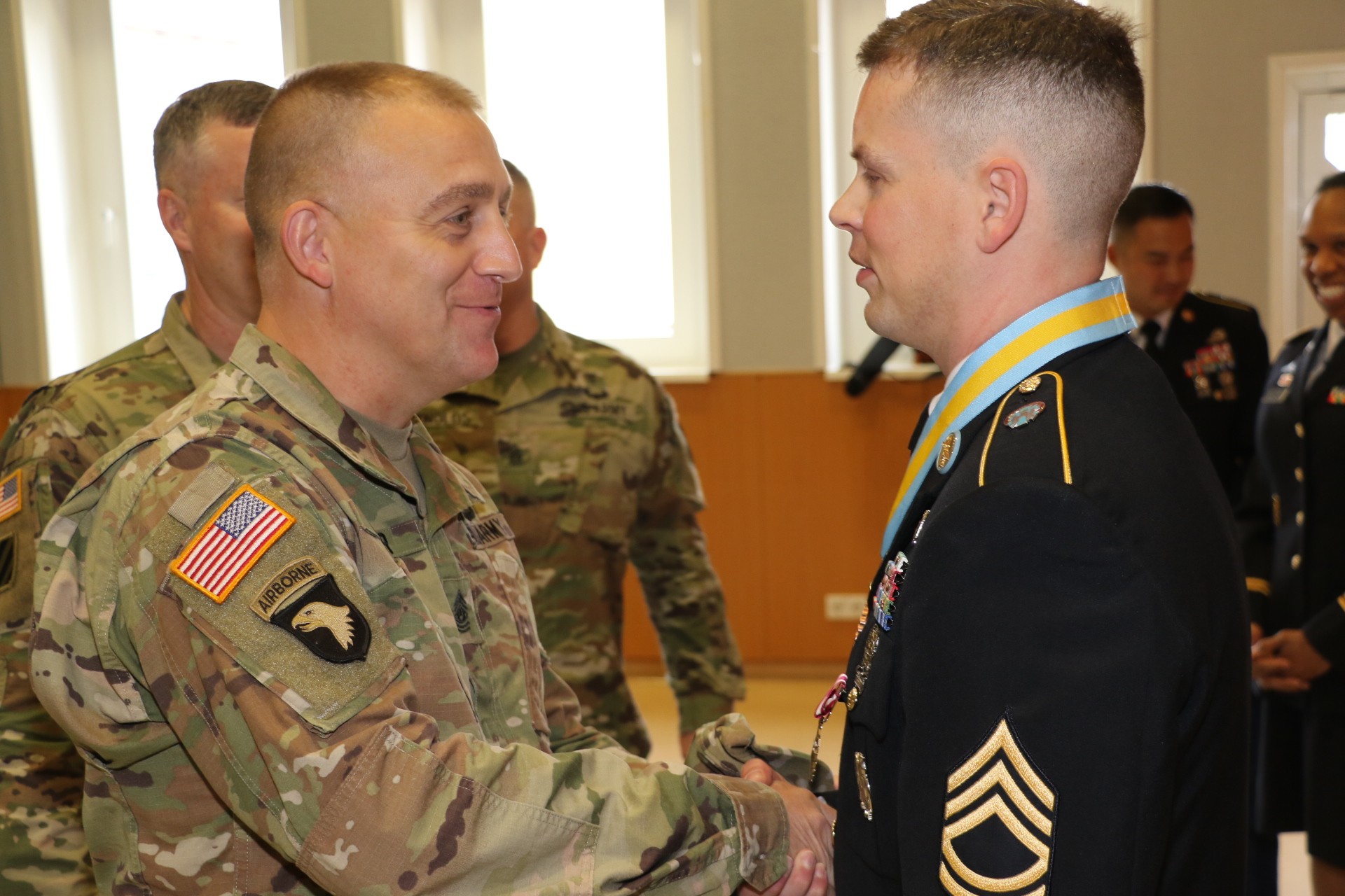 LRMC Infantryman inducted into the Order of Saint Maurice Article