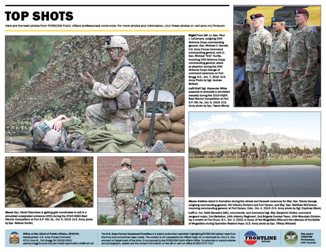 FORSCOM FRONTLINE, Volume IX, Issue 37