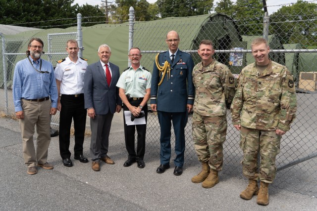 Coalition Partner Two Star General Visits JPC-1/MSISRP