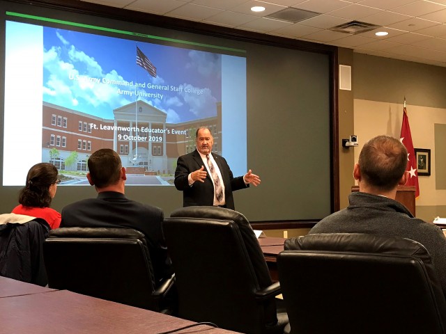 Education event at Fort Leavenworth