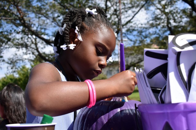 USAG Japan ACS raises domestic violence awareness with 'Purple Pumpkin' event
