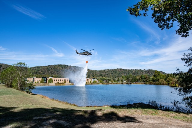 W.Va. Guard helicopter crews train to fight wildland fires