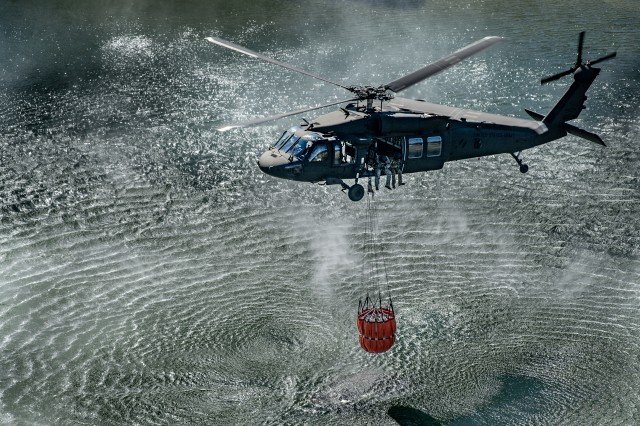 W.Va. Guard helicopter crews train to fight wildland fires