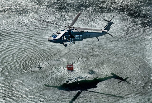 W.Va. Guard helicopter crews train to fight wildland fires