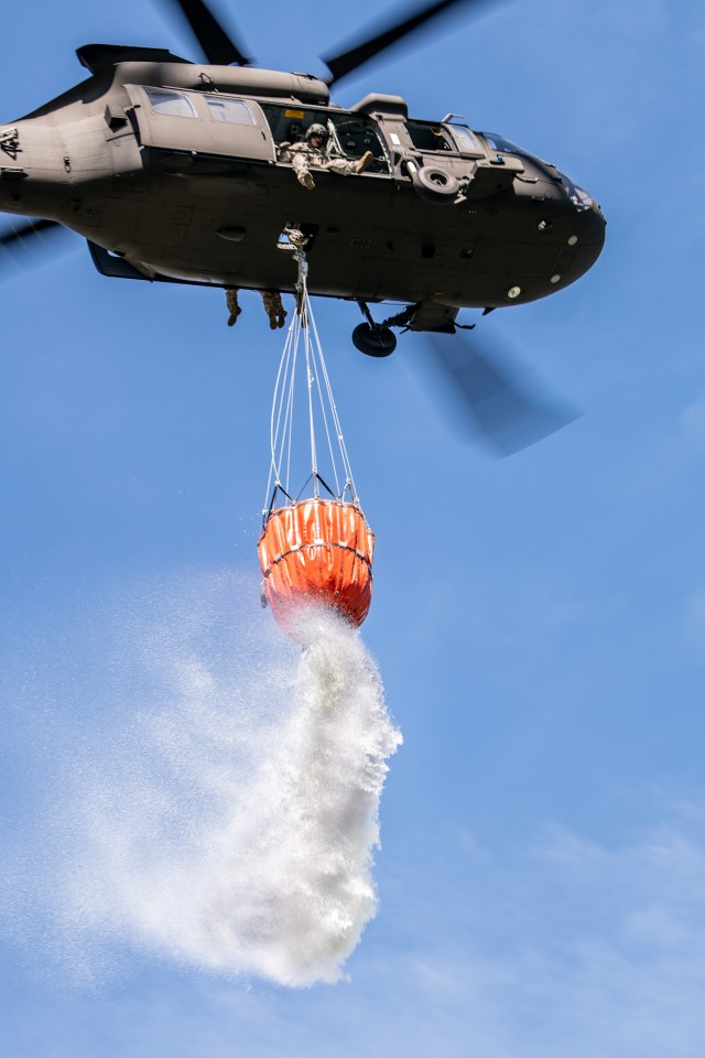 W.Va. Guard helicopter crews train to fight wildland fires